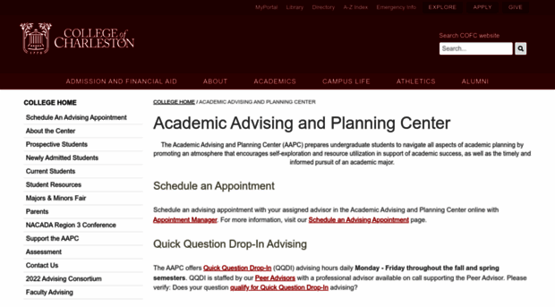 advising.cofc.edu