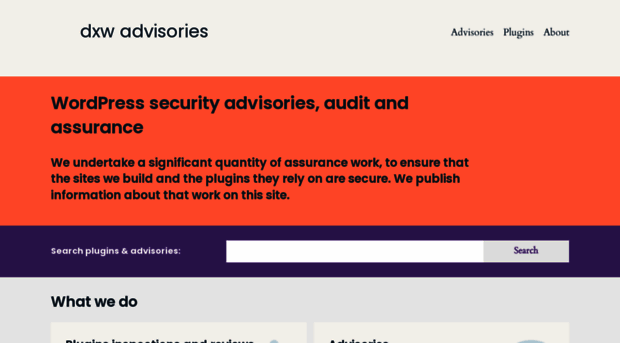 advisories.dxw.com