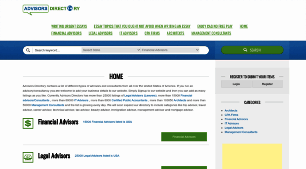 advisors.directory