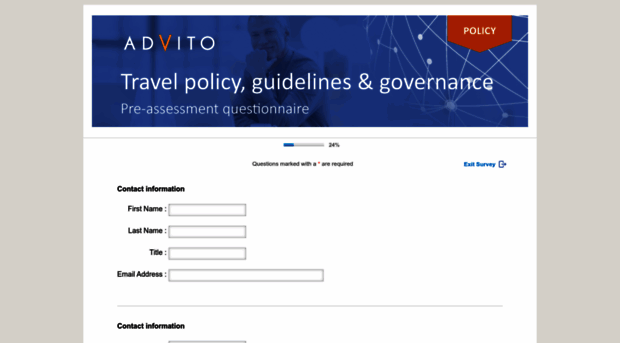 advito-policy-questionnaire.questionpro.com