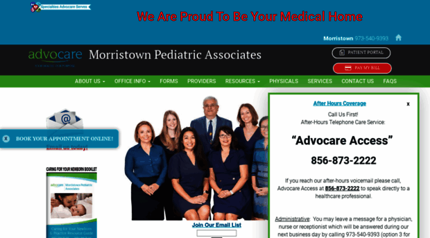 advocaremorristownpediatrics.com