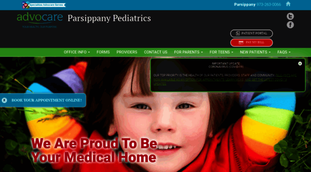 advocareparsippanypediatrics.com