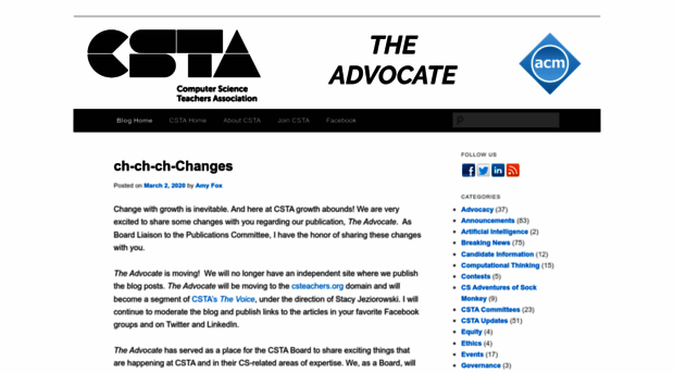 advocate.csteachers.org