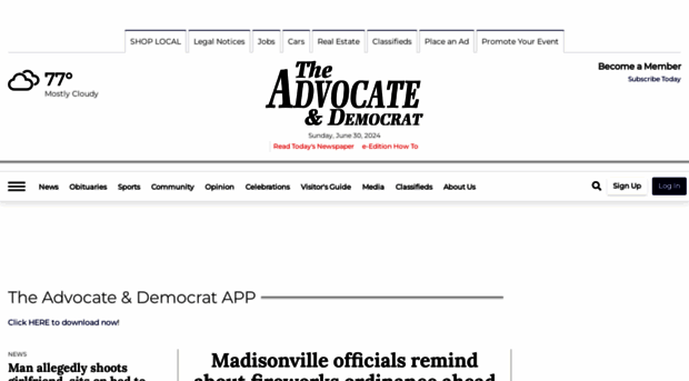advocateanddemocrat.com