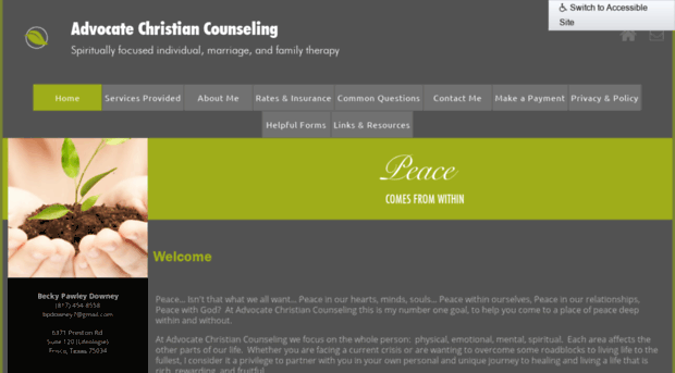 advocatechristiancounseling.com