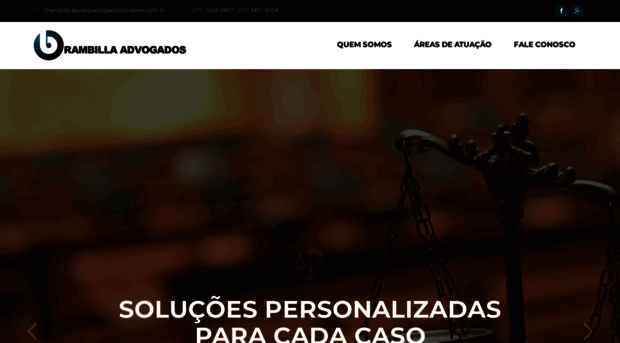 advogadoszonaleste.com.br