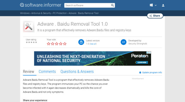 adware-baidu-removal-tool.software.informer.com