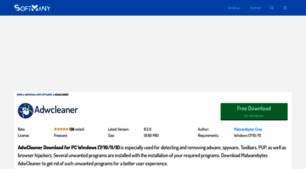 adwcleaner.softmany.com