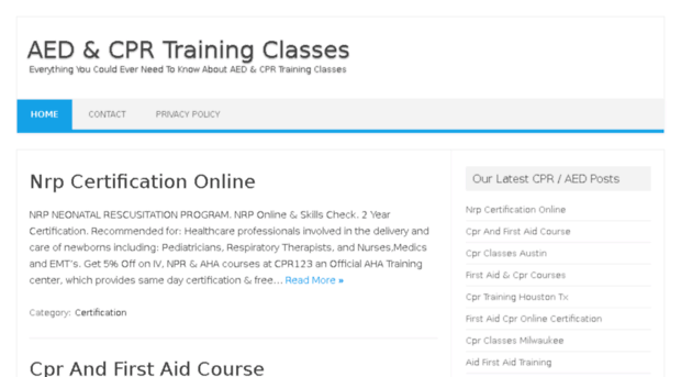 aedcprtrainingclasses.com