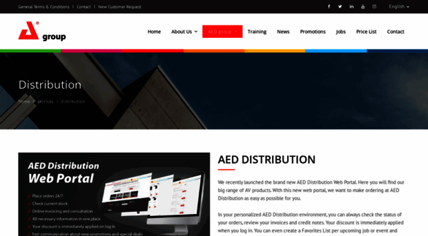 aeddistribution.be