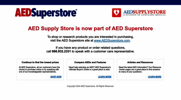 aedsupplystore.com