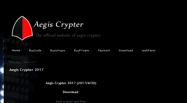 aegiscrypter.com