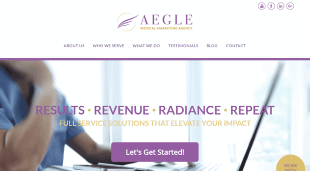 aeglemedicalmarketing.com