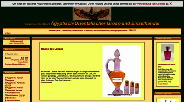 aegyptischer-orientshop.de