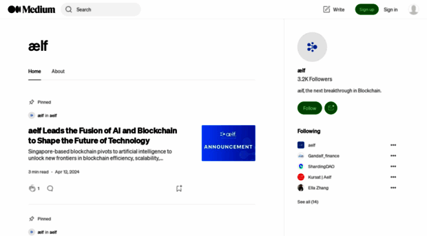 aelfblockchain.medium.com