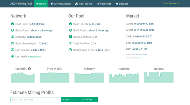 aeon-pool.net