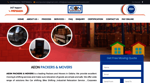 aeonpackersandmovers.com