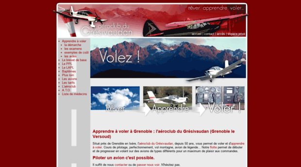 aeroclub-gresivaudan.com