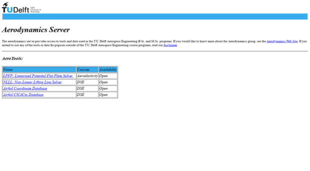 aerodynamics.lr.tudelft.nl