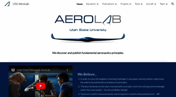 aerolab.usu.edu