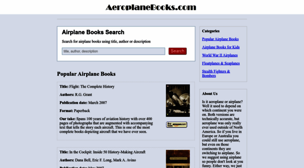 aeroplanebooks.com