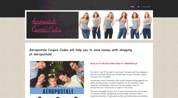 aeropostalecouponscodes.yolasite.com