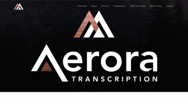 aeroratranscription.com