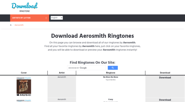 aerosmith.download-ringtone.com