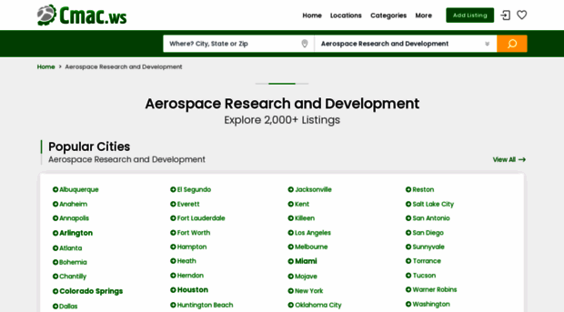 aerospace-research-facilities.cmac.ws