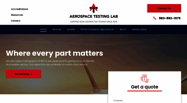 aerospacetestinglab.com