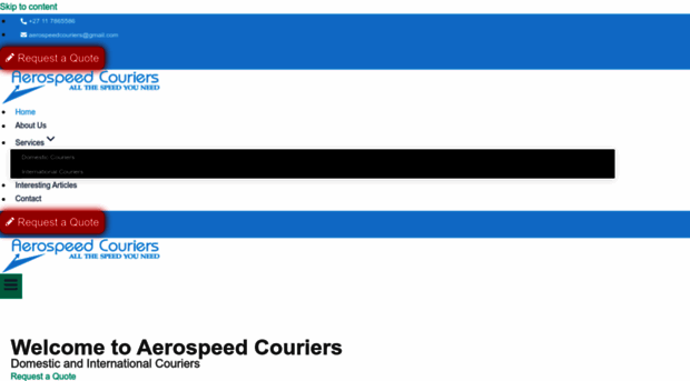 aerospeedcouriers.co.za