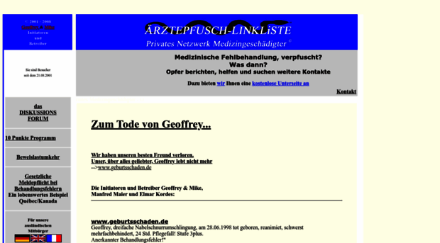 aerztepfusch-linkliste.de