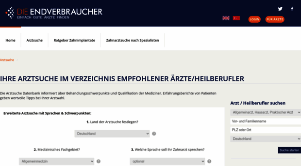 aerztesuche.die-endverbraucher.de