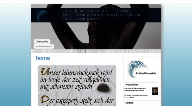 aerztlicheosteopathie.com