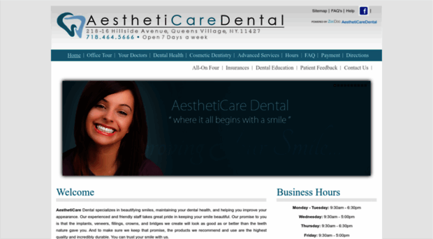 aestheticaredental.com