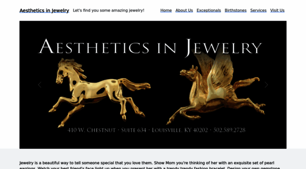 aestheticsinjewelry.com