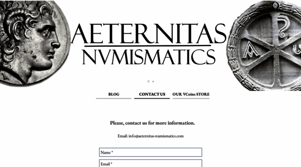aeternitas-numismatics.com