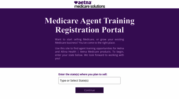 aetnamedicareagenttraining.com