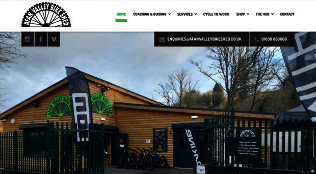 afanvalleybikeshed.co.uk