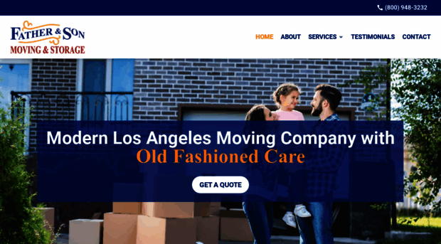 afatherandsonmoving.com