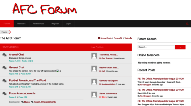 afcforum.co.uk