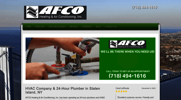 afcoheatingandair.com