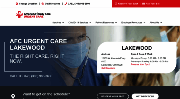 afcurgentcarelakewood.com