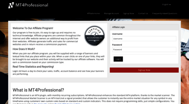 affiliate.mt4professional.com