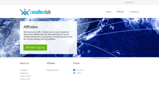 affiliate.resellerclub.com