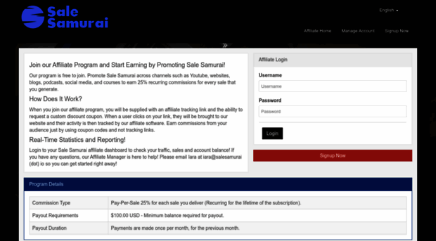 affiliate.salesamurai.io