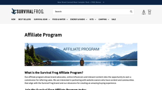affiliate.survivalfrog.com