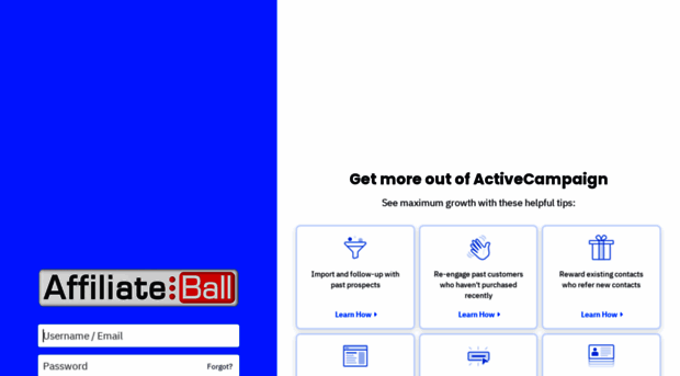 affiliateball.activehosted.com