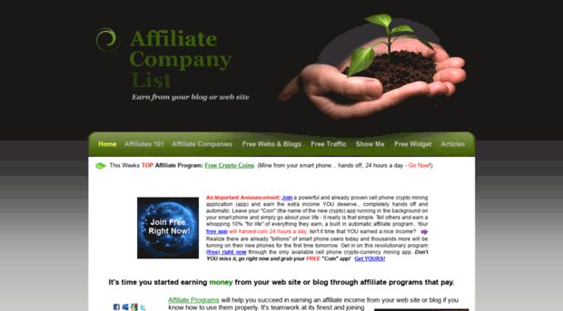 affiliatecompanylist.com