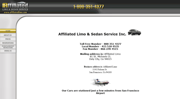 affiliatedlimo.com